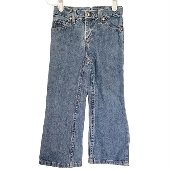 K1235 * Sonoma Girls Jeans Medium Wash Size 4T - Picture 1 of 10